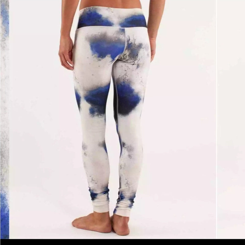 Lululemon Wunder Under Pant Milky Way Multi Leggings size 4